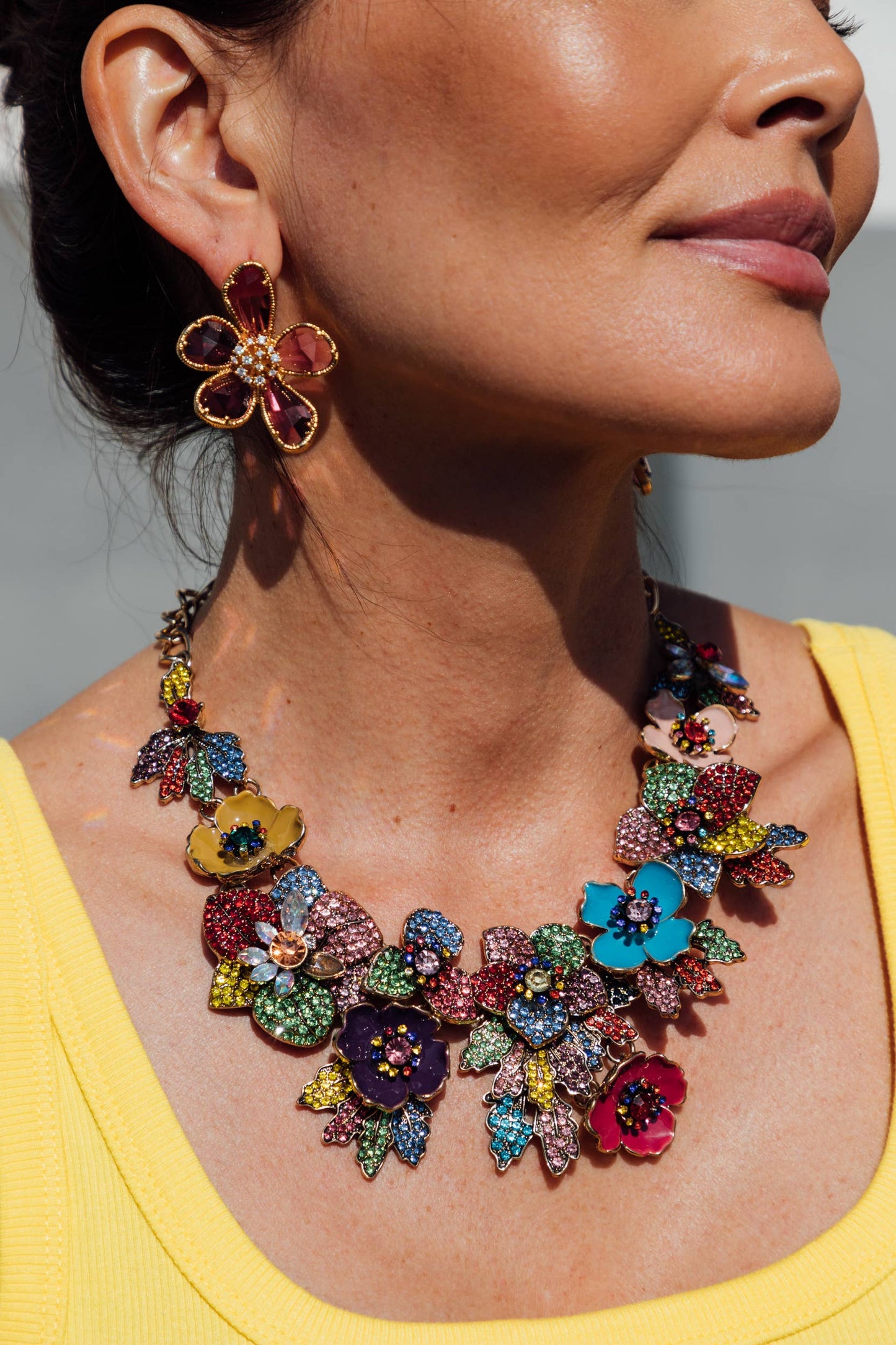 Floral Statement Necklace