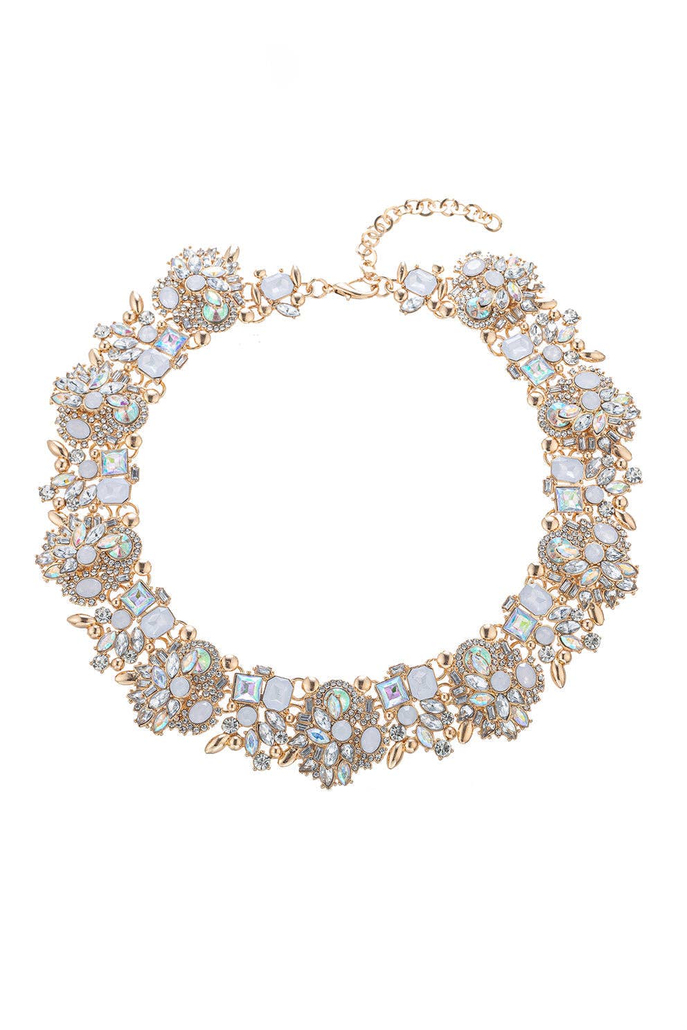 AB Crystal Collar Necklace