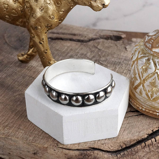 Western Worn Bubble Open Cuff