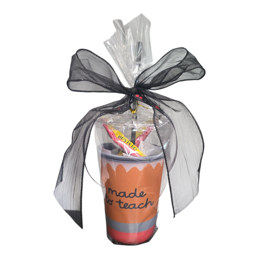 Teacher Pencil Drink Sleeve