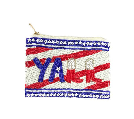 YALL Beaded Coin Purse