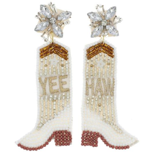 Yee Haw Beaded Earrings