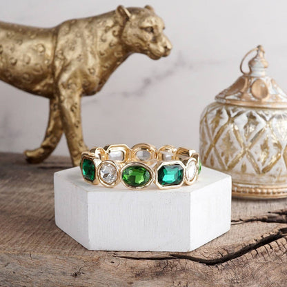 Stretchy Gem Bangle
