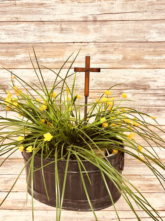 Cross Plant Stake