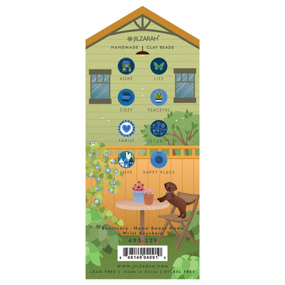 Sanctuary Home Sweet Home Keychain