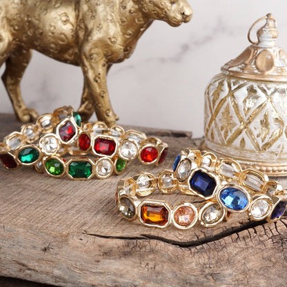 Stretchy Gem Bangle