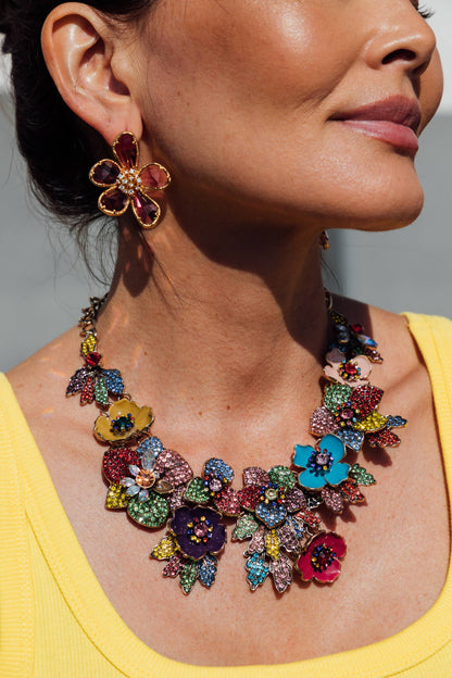 Floral Statement Necklace