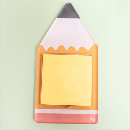 Pencil Sticky Note Holder Gift Set