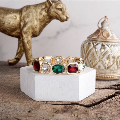 Stretchy Gem Bangle