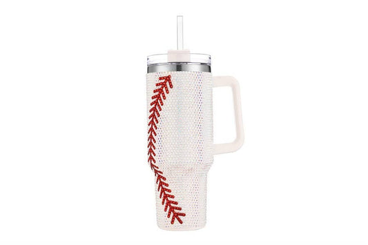 Baseball Rhinestone Cup