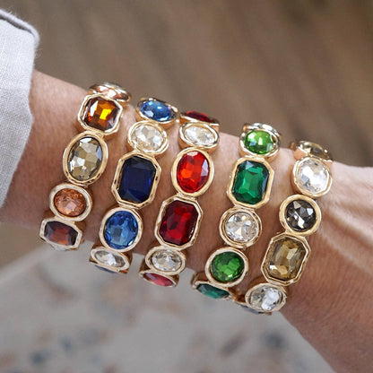 Stretchy Gem Bangle