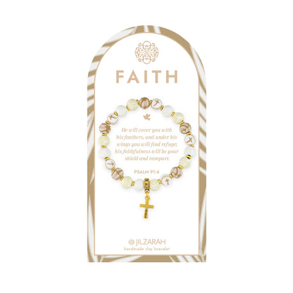 Ivory Palm Faith Bracelet