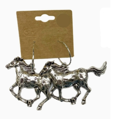 Running Horse Earrings
