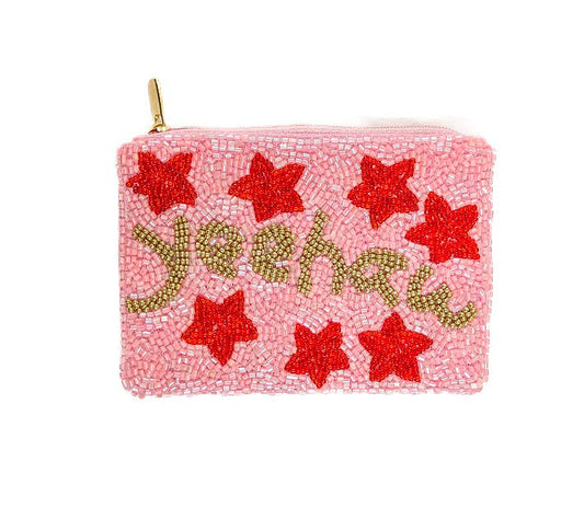 Yeehaw Beaded Coin Purse 