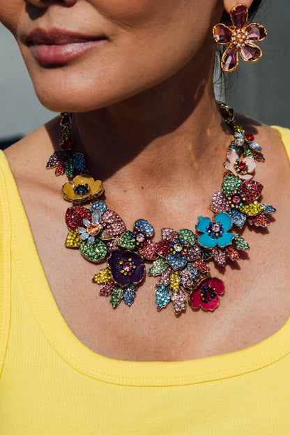 Floral Statement Necklace