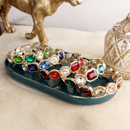 Stretchy Gem Bangle