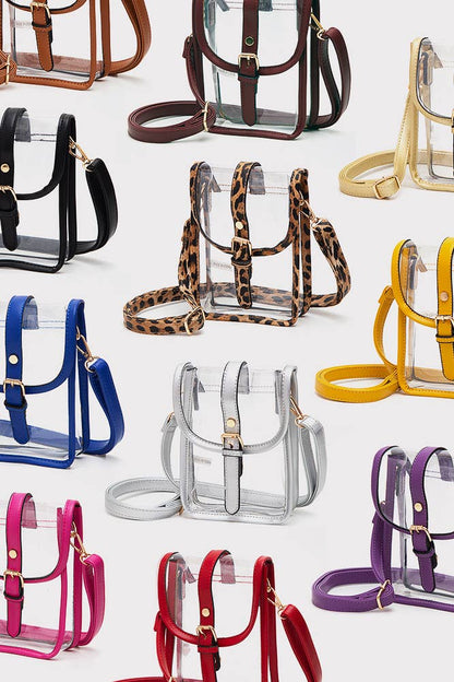 Clear Cross Body Handbag