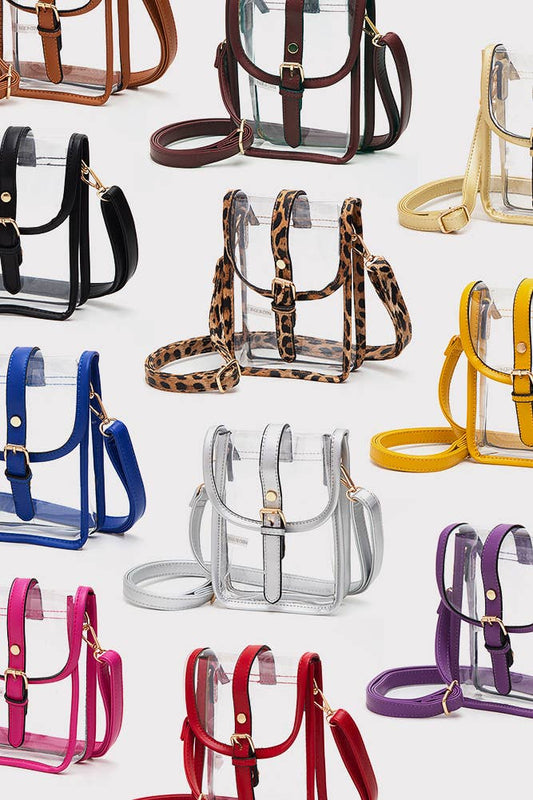 Clear Cross Body Handbag