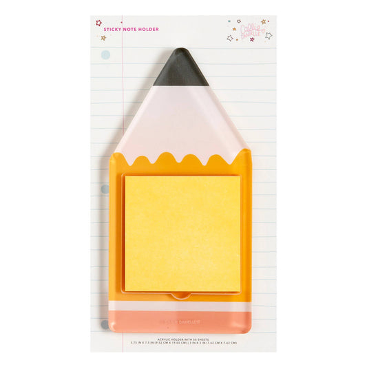 Pencil Sticky Note Holder Gift Set