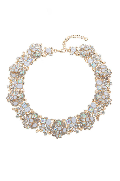 AB Crystal Collar Necklace