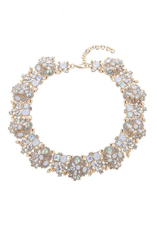 AB Crystal Collar Necklace