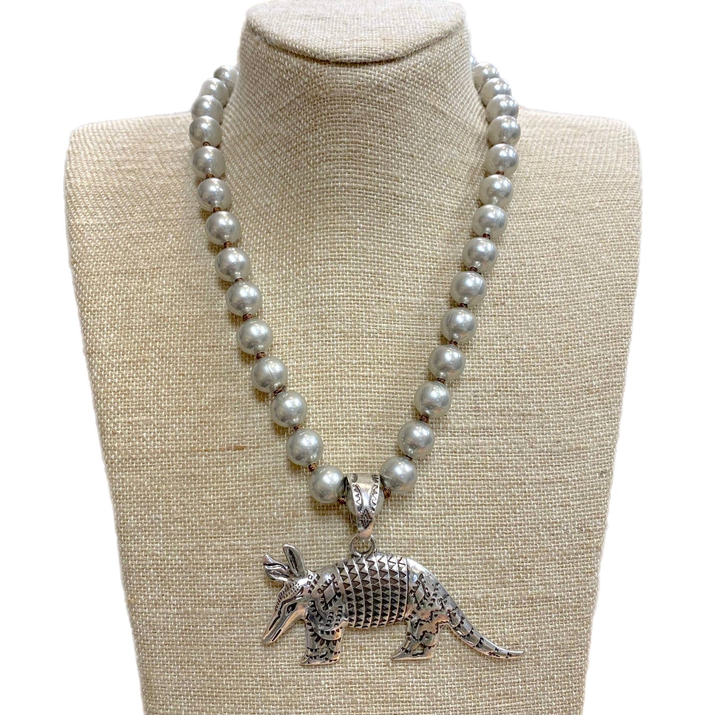 Armadillo Pendant Necklace