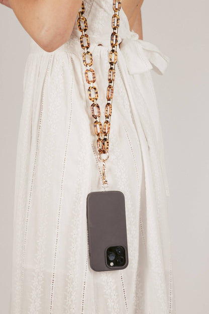 Tortoise Crossbody Phone Strap