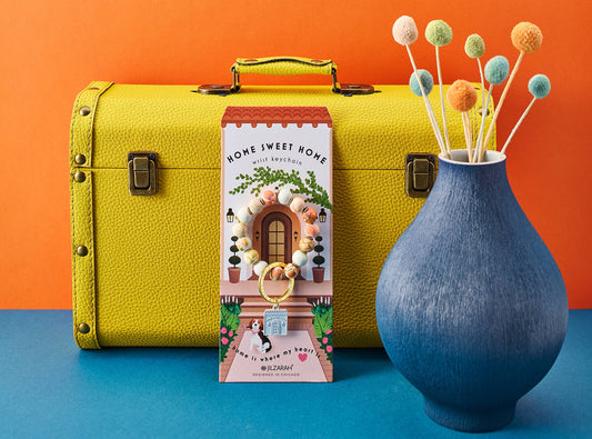 Comfort 'Home Sweet Home' Keychain